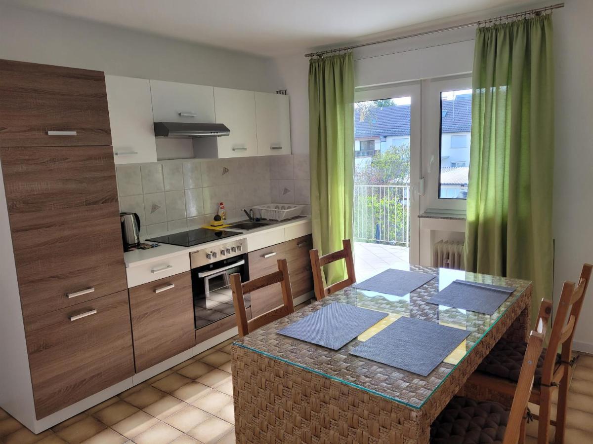 Ferienwohnung Anna Oftersheim Schwetzingen Hockenheim 3 Zimmer Mit Balkon Exteriör bild